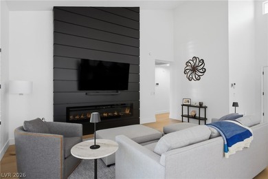 Beautifully updated in 2023, this 3 bed, 2 bath, 2,115 sq. ft on Highland Falls Golf Club in Nevada - for sale on GolfHomes.com, golf home, golf lot