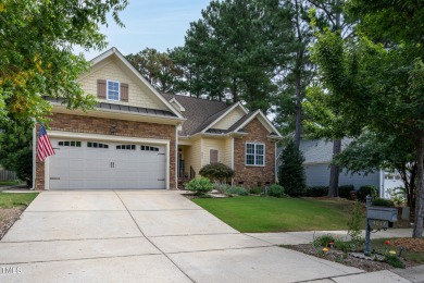 Custom crafted ranch home in desirable Heritage Wake Forest! Set on Heritage Golf Club in North Carolina - for sale on GolfHomes.com, golf home, golf lot