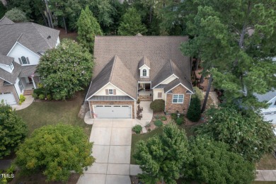 Custom crafted ranch home in desirable Heritage Wake Forest! Set on Heritage Golf Club in North Carolina - for sale on GolfHomes.com, golf home, golf lot