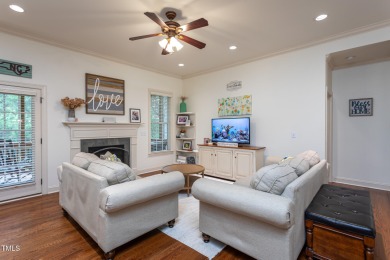 Custom crafted ranch home in desirable Heritage Wake Forest! Set on Heritage Golf Club in North Carolina - for sale on GolfHomes.com, golf home, golf lot