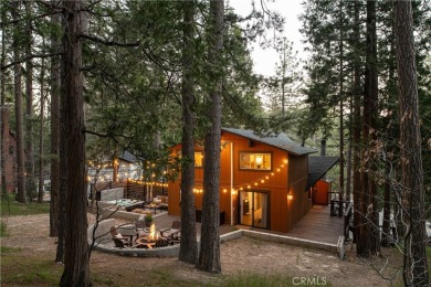 Experience mountain living in this charming A-frame nestled on Lake Arrowhead Country Club in California - for sale on GolfHomes.com, golf home, golf lot