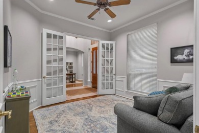 This custom home in the sought-after Village of Ballantrae on Stonebridge Ranch Country Club - Dye in Texas - for sale on GolfHomes.com, golf home, golf lot