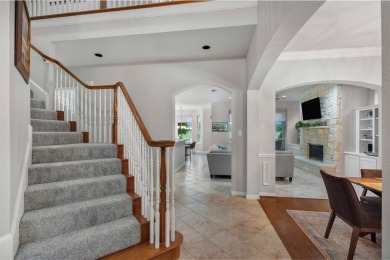 This custom home in the sought-after Village of Ballantrae on Stonebridge Ranch Country Club - Dye in Texas - for sale on GolfHomes.com, golf home, golf lot
