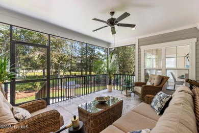 Autumn is truly a beautiful time of year.  Locals might tell you on Carolina National Golf Club in North Carolina - for sale on GolfHomes.com, golf home, golf lot