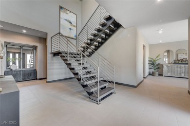 This 7,695 sq. ft. Blue Heron residence sits on a rare 1.23-acre on Dragon Ridge Country Club in Nevada - for sale on GolfHomes.com, golf home, golf lot