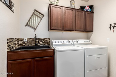 Beautiful single level 4-bedroom 2 bath split floor plan with a on Estrella Mountain Ranch Golf Course in Arizona - for sale on GolfHomes.com, golf home, golf lot