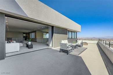 This 7,695 sq. ft. Blue Heron residence sits on a rare 1.23-acre on Dragon Ridge Country Club in Nevada - for sale on GolfHomes.com, golf home, golf lot