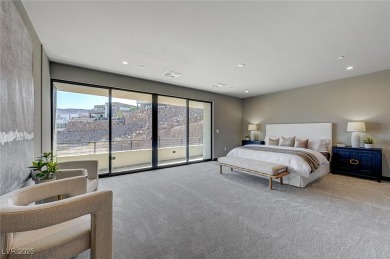 This 7,695 sq. ft. Blue Heron residence sits on a rare 1.23-acre on Dragon Ridge Country Club in Nevada - for sale on GolfHomes.com, golf home, golf lot