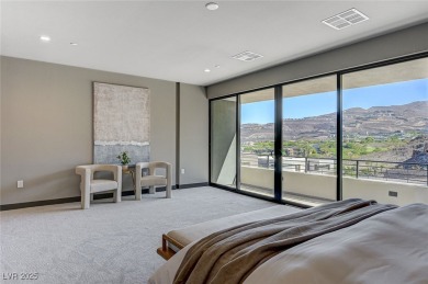 This 7,695 sq. ft. Blue Heron residence sits on a rare 1.23-acre on Dragon Ridge Country Club in Nevada - for sale on GolfHomes.com, golf home, golf lot