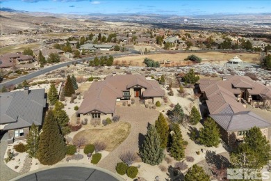 Experience exceptional single-level living in the prestigious on ArrowCreek Golf Club - The Challenge in Nevada - for sale on GolfHomes.com, golf home, golf lot