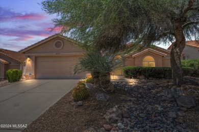 Nestled in SaddleBrooke, located in the Catalina foothills just on Saddlebrooke Golf Course in Arizona - for sale on GolfHomes.com, golf home, golf lot