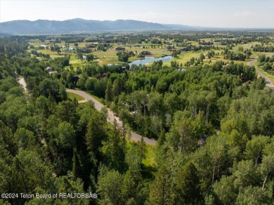 Highly sought after location in a quiet corner of Teton Springs on Teton Springs Resort and Club in Idaho - for sale on GolfHomes.com, golf home, golf lot