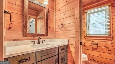 This stunning, like-new 3 Bed/3 Bath mountain retreat offers on White Path Golf Club in Georgia - for sale on GolfHomes.com, golf home, golf lot