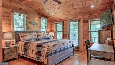 This stunning, like-new 3 Bed/3 Bath mountain retreat offers on White Path Golf Club in Georgia - for sale on GolfHomes.com, golf home, golf lot