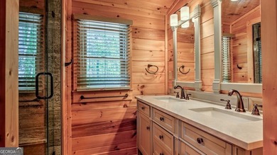 This stunning, like-new 3 Bed/3 Bath mountain retreat offers on White Path Golf Club in Georgia - for sale on GolfHomes.com, golf home, golf lot