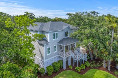 Welcome to this elevated 5-bedroom, 4.5-bathroom coastal retreat on Wild Dunes Harbor Golf Resort in South Carolina - for sale on GolfHomes.com, golf home, golf lot