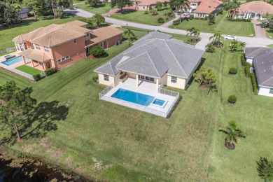 Brand-new modern estate in Palm City's prestigious Cobblestone on The Cape Club of Palm City in Florida - for sale on GolfHomes.com, golf home, golf lot