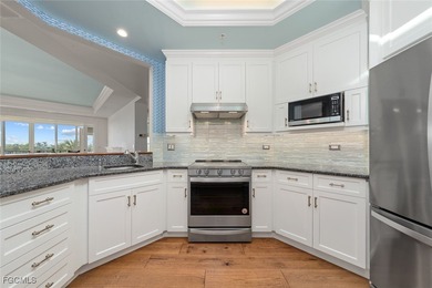 This stunning penthouse offers sweeping views down the 9th on The Sanctuary Golf Club in Florida - for sale on GolfHomes.com, golf home, golf lot