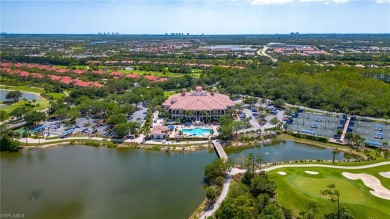 Desirable first floor end unit in the Sabal Palm Community of on The Club At Grandezza in Florida - for sale on GolfHomes.com, golf home, golf lot