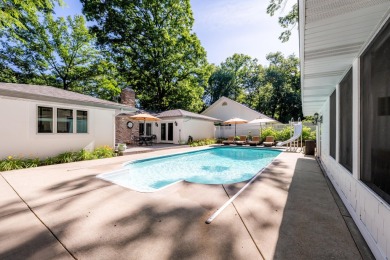 Nestled in the heart of Harbor Country, this 4 bedroom Grand on Grand Beach Municipal Golf Course in Michigan - for sale on GolfHomes.com, golf home, golf lot