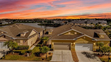 SENSATIONAL VILLA with an AMAZING view of first hole/pond in the on Kings Gate Golf Club in Florida - for sale on GolfHomes.com, golf home, golf lot