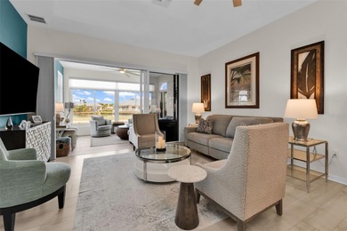 SENSATIONAL VILLA with an AMAZING view of first hole/pond in the on Kings Gate Golf Club in Florida - for sale on GolfHomes.com, golf home, golf lot