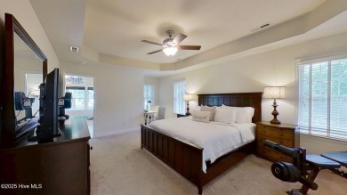 Nestled along the fairway in the gated, amenity-rich community on Harbour Point Golf Club in North Carolina - for sale on GolfHomes.com, golf home, golf lot