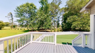Nestled along the fairway in the gated, amenity-rich community on Harbour Point Golf Club in North Carolina - for sale on GolfHomes.com, golf home, golf lot