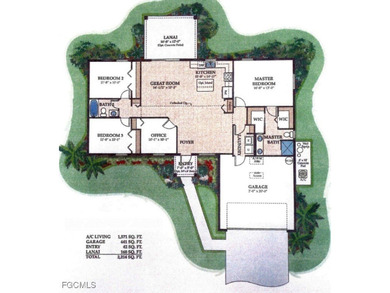 Charming and cozy 4-bedroom, 2 full bath home featuring a on Copperhead Golf Club in Florida - for sale on GolfHomes.com, golf home, golf lot