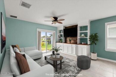 LAKEFRONT 5-bedroom, 3-bathroom, 2-car garage, concrete block on Venetian Bay Golf Course in Florida - for sale on GolfHomes.com, golf home, golf lot