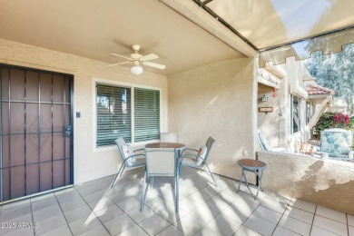 Location! Great corner unit on the greenspace! East facing patio on Sun Village Golf Course in Arizona - for sale on GolfHomes.com, golf home, golf lot