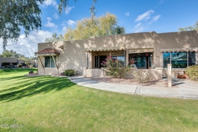 Location! Great corner unit on the greenspace! East facing patio on Sun Village Golf Course in Arizona - for sale on GolfHomes.com, golf home, golf lot