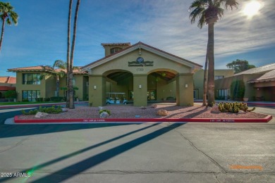 Location! Great corner unit on the greenspace! East facing patio on Sun Village Golf Course in Arizona - for sale on GolfHomes.com, golf home, golf lot