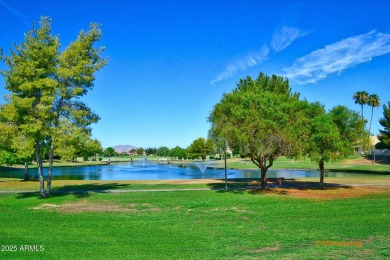 Location! Great corner unit on the greenspace! East facing patio on Sun Village Golf Course in Arizona - for sale on GolfHomes.com, golf home, golf lot