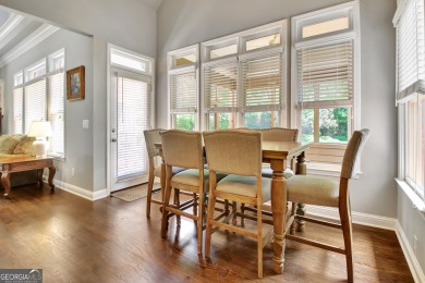 Stunning Golf Course Home on the 17th Tee!  This elegant 4-sides on Canongate On White Oak Golf Course in Georgia - for sale on GolfHomes.com, golf home, golf lot