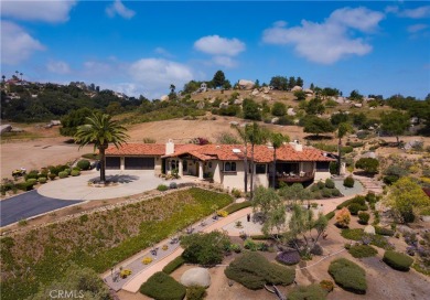 KING OF THE HILL!! Spectacular custom-built single level estate on Welk Resort San Diego in California - for sale on GolfHomes.com, golf home, golf lot