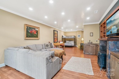 Hollywood glam meets the mountains at 193 Gateway Drive in on Rumbling Bald Resort on Lake Lure in North Carolina - for sale on GolfHomes.com, golf home, golf lot