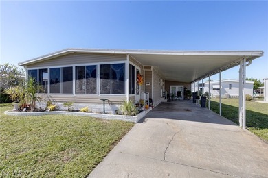 Welcome to this beautifully maintained manufactured home located on Bonita Fairways in Florida - for sale on GolfHomes.com, golf home, golf lot