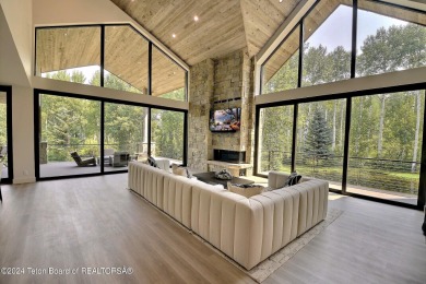 LUXURIOUS MOUNTAIN RETREAT IN THE TETON SPRINGS GOLF COMMUNITY on Teton Springs Resort and Club in Idaho - for sale on GolfHomes.com, golf home, golf lot