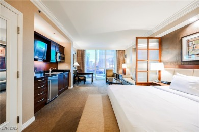 Panoramic Strip facing suite showcasing an amazing view of the on  in Nevada - for sale on GolfHomes.com, golf home, golf lot
