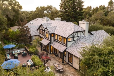 Shaded by towering redwoods and nestled beside the Palo Alto on Palo Alto Hills Golf and Country Club in California - for sale on GolfHomes.com, golf home, golf lot