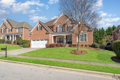 Welcome to this stunning 3-sided Brick Executive Home in a on Prestonwood Country Club  in North Carolina - for sale on GolfHomes.com, golf home, golf lot