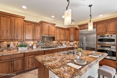 Savor Arizona resort living in this exquisite Saddlebrooke Ranch on Saddlebrooke Ranch Golf Club in Arizona - for sale on GolfHomes.com, golf home, golf lot