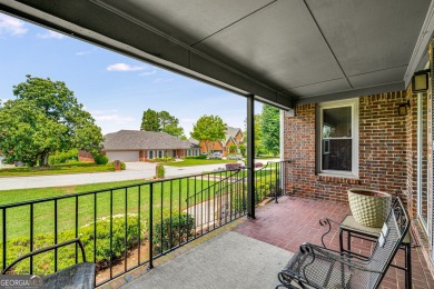This beautiful ranch-styled home is nestled in the Exclusive on Southland Country Club in Georgia - for sale on GolfHomes.com, golf home, golf lot