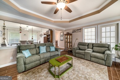This beautiful ranch-styled home is nestled in the Exclusive on Southland Country Club in Georgia - for sale on GolfHomes.com, golf home, golf lot
