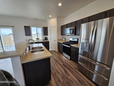 Exterior Catio built off house, can leave or remove upon buyer on The Golf Club of Fernley in Nevada - for sale on GolfHomes.com, golf home, golf lot