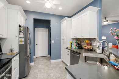 Welcome to this beautifully upgraded move in ready home designed on Desert Springs Golf Course in Arizona - for sale on GolfHomes.com, golf home, golf lot