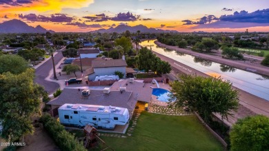 LOCATION, LOCATION!! Over a third of an acre lot backing to the on Scottsdale Silverado Golf Club in Arizona - for sale on GolfHomes.com, golf home, golf lot