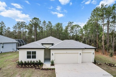 Absolutely stunning Brand-New construction 4-Bedroom 3-Bathroom on Sugarmill Woods Golf and Country Club in Florida - for sale on GolfHomes.com, golf home, golf lot