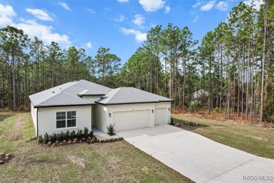 Absolutely stunning Brand-New construction 4-Bedroom 3-Bathroom on Sugarmill Woods Golf and Country Club in Florida - for sale on GolfHomes.com, golf home, golf lot